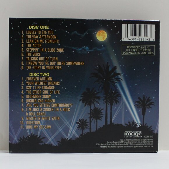 The Moody Blue Live Lovely To See You 2 Disc Music CD Set - Picture 2 of 11